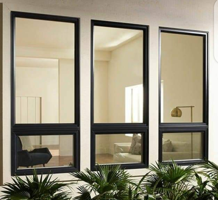 Double Glazed Aluminium Door Close-Up Pakistan