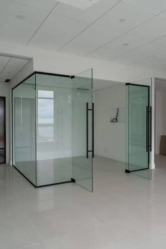 Half-Glass Aluminum Partition for Meeting Rooms